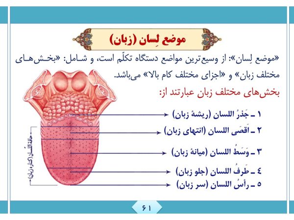 پاورپوینت آموزش روانخوانی و تجوید