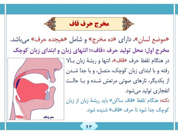 پاورپوینت آموزش روانخوانی و تجوید