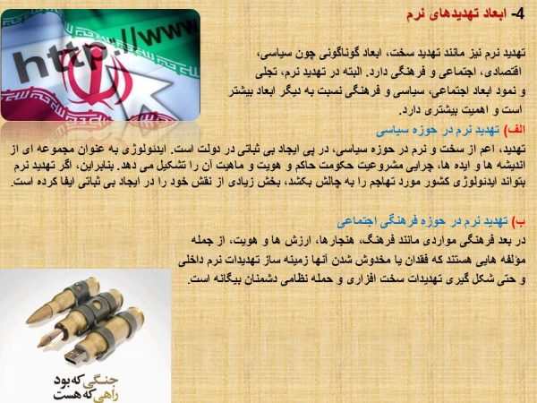 پاورپوینت بررسی ابعادجنگ نرم