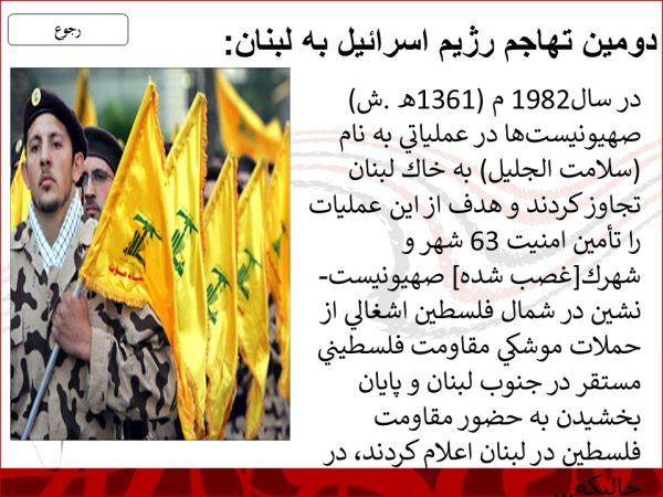 پاورپوینت بررسی رونداشغال فلسطین